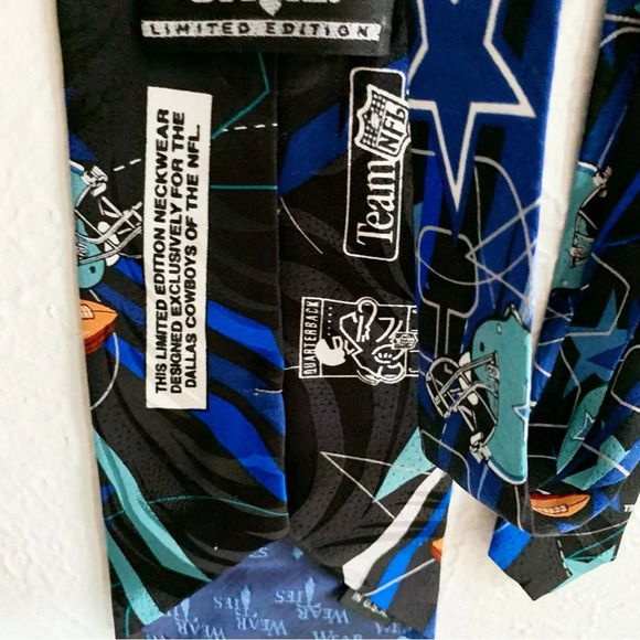 Dallas Cowboys Win Lose or Tie Vintage Silk Tie NWT Limited Collection - Picture 5 of 5